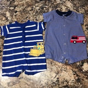 Child of mine by Carters Truck Rompers